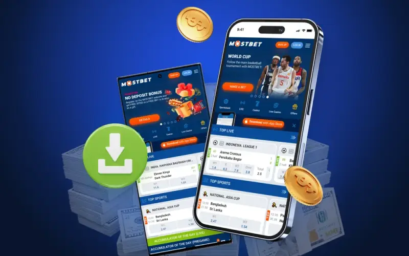 Baixe o aplicativo e ganhe uma recompensa especial de instalação Mostbet.